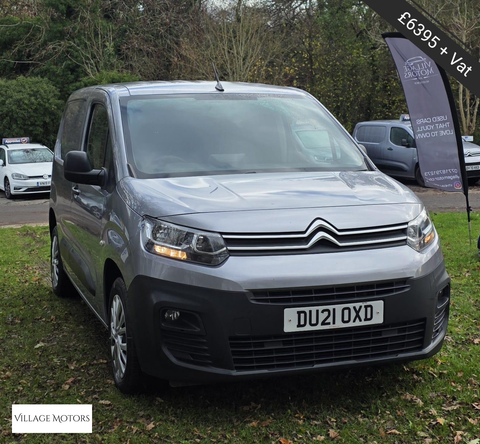 Citroen Berlingo 1.5 BlueHDi 1000 Enterprise M Panel Van 5dr Diesel Manual SWB Euro 6 (s/s) (100 ps)
